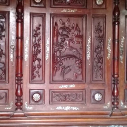 Tủ gỗ Lâm Sâm LS141