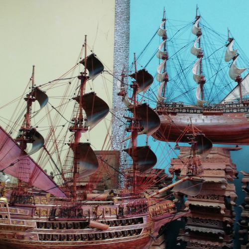 Mô hình thuyền Lâm Sâm LS156