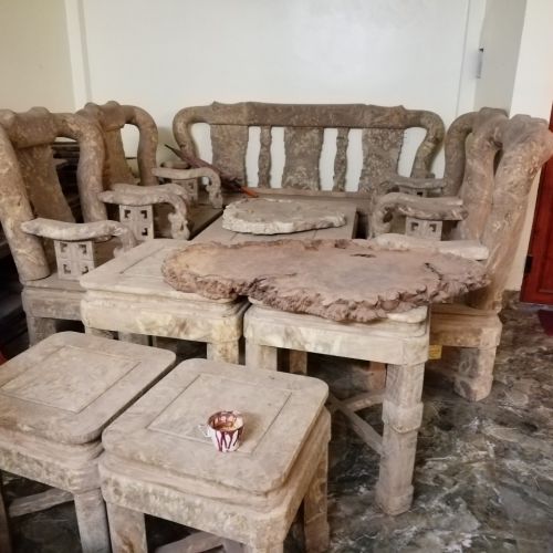 Bàn ghế phòng khách Lâm Sâm LS16