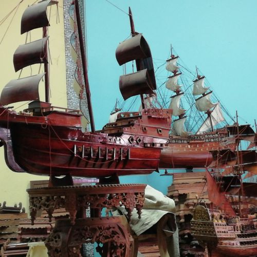 Mô hình thuyền Lâm Sâm LS160