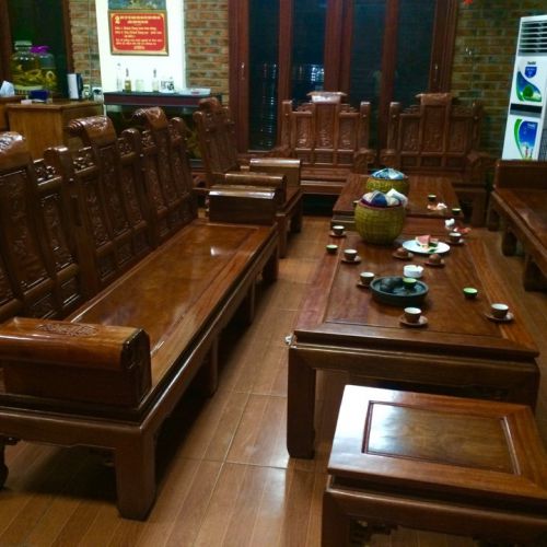 Bàn ghế phòng khách Lâm Sâm LS18