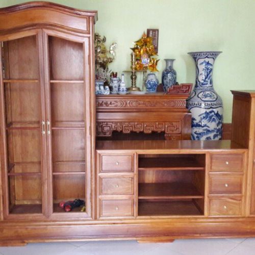 Tủ gỗ Lâm Sâm LS233