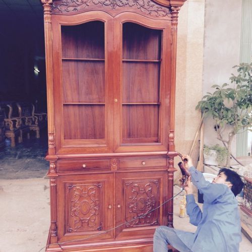 Tủ gỗ Lâm Sâm LS237