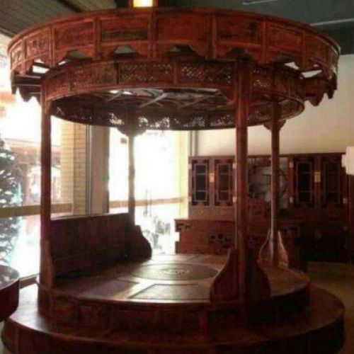 Phản, Giường Gỗ Lâm Sâm LS238