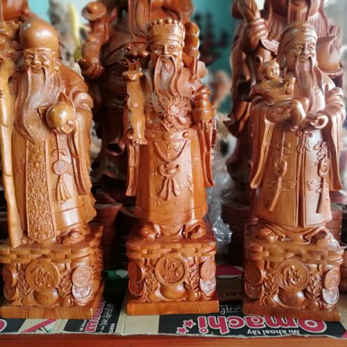 Tượng Gỗ Phong Thủy Lâm Sâm LS38