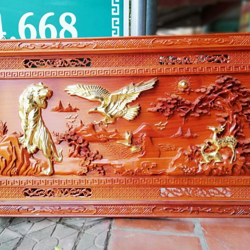 Tranh Phong Thủy Lâm Sâm LS44