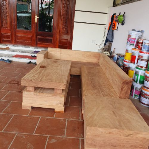 Bàn ghế phòng khách Lâm Sâm LS55