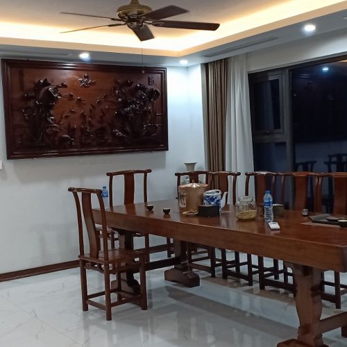 Bàn ghế ăn Lâm Sâm LS66