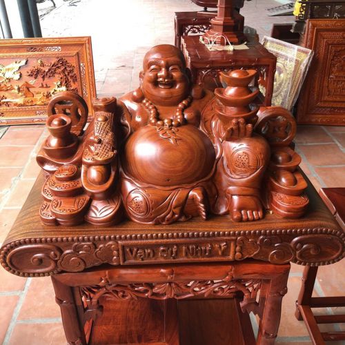 Tượng Gỗ Phong Thủy Lâm Sâm LS545