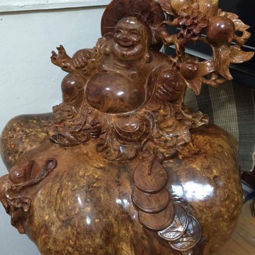 Tượng Gỗ Phong Thủy Lâm Sâm LS613